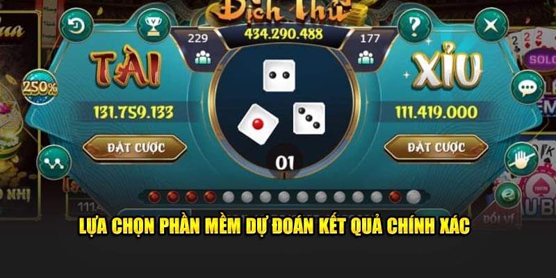 Lựa chọn phần mềm dự đoán kết quả chính xác