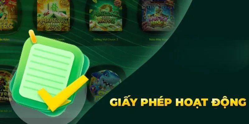 Giấy phép hoạt động của SHBET